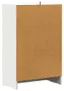 vidaXL Schuhschrank Weiß 60x35x92 cm Holzwerkstoff Produktbild-Vorschau 6