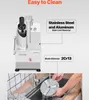 VEVOR Küchenmaschine Gemüseschneider Gemüsezerkleiner 2 Produktbild-Vorschau 6
