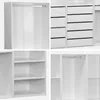 sweeek - Modulares Ankleide-Set mit 4 Elementen - Weiß Produktbild-Vorschau 7
