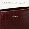 Funda para portátil Croco  15-16 pulgadas - Burgundy Vista previa de la imagen del producto 4