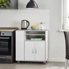 Küchenschrank Thekla Weiß/Silber Produktbild-Vorschau 2