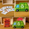 Sortownik edukacyjny Toyy Toy Drewniane Centrum Recyklingu Podgląd zdjęcia produktu 5