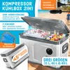 KESSER® Kompressor Kühlbox 2in1 Doppelzone Kühl- & Produktbild-Vorschau 2