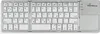 MediaRange Tastatur Wireless 63 Ta. faltbar Toch. DE silber Produktbild-Vorschau 5