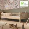Crazy Pine Kinderbett 140x200 cm – Hohes Montessori Produktbild-Vorschau 4