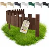 Floranica Beeteinfassung Rasenkante Holz 40 x 200 cm Braun Produktbild-Vorschau 1