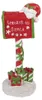 Clayre & Eef kerstdecoratie: figuur van een brievenbus, Productafbeelding-voorbeeld 1