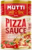 A can of Mutti Pizza Sauce Classica with an image of pizza and tomatoes on the label. Náhled obrázku produktu