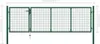 Cancello da giardino in acciaio 350 x 100 cm verde Anteprima dell’immagine prodotto 7