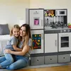 Große Holz Spielküche – Kinderküche höhenverstellbar 83–97 Produktbild-Vorschau 8