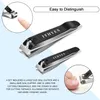Set de coupe-ongles en acier inoxydable pour ongles épais, Voir les images du produit 5