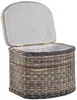 KRINES HOME rattanowy kosz na pranie siedzisko skrzynia na Podgląd zdjęcia produktu 4