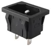Kaltgeräte Einbaustecker IEC C14 Snap-In 10A 250V AC für Produktbild-Vorschau 2
