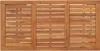 7-tlg. Gartenbar-Set Grau Massivholz Akazie und Poly Rattan Produktbild-Vorschau 8