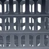 Große Wäschewanne grau, 3er Set, ergonomische Griffe, Produktbild-Vorschau 4