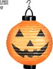 Halloween Deko Laterne "Kürbis" LED 20 cm | Orange Produktbild-Vorschau 5