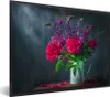 MuchoWow® Gerahmtes Poster Farben - Pfingstrose - Stilleben Produktbild-Vorschau 1