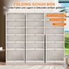 OFMOTRA Schuhschrank weiß 6 Ebenen Schuhregal Schuhkommode Produktbild-Vorschau 10