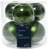 Christbaumkugeln Pine Green dunkelgrün Ø 8 cm aus Glas - Produktbild-Vorschau 2