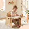 Relaxdays Kinderstuhl, integr. Kindertisch, Kleinkind ab 1, Produktbild-Vorschau 2
