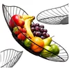 Vassoio per frutta, elegante vassoio decorativo in metallo Anteprima dell’immagine prodotto 3