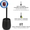 WENKO WC-Garnitur Mod. Nerno Schwarz, aus hochwertiger Produktbild-Vorschau 2