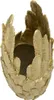 Vase Vaso 32 x 80 x 34 cm Harz Gold Produktbild-Vorschau 2