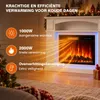 HOMAVO 23 inch elektrische haard haardmeubel LED strip Productafbeelding-voorbeeld 2