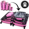 Set di valigie 4 in 1 CONSEÉ rosa Anteprima dell’immagine prodotto 13