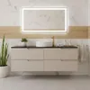 RODAN | Waschbeckenunterschrank - Beige und Schwarz - 160 Produktbild-Vorschau 4