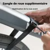 Wiltec Range-vélo mural pour 1 bicyclette – 398 x 167 x Voir les images du produit 7