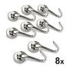Neodym Magnethaken, Ø 16 mm, 8 Stück Produktbild-Vorschau 2