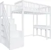 MODFU Lit mezzanine 90x200 avec table Voir les images du produit 8
