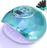 Smart Nail Lamp 2.0 Green - Effiziente UV-LED-Nagellampe Produktbild-Vorschau 1