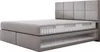 TRADA Mallorca Boxspringbett 140x200 Grau Pocket Matratze Produktbild-Vorschau 7