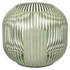 Windlicht Wili Stäbe in Kugelform H. 18cm grün aus Metall Produktbild-Vorschau 1