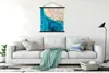 MuchoWow® Textilposter Strand - Boot - Farben 90x90 cm mit Produktbild-Vorschau 3