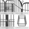 A collage of four images showcasing different features of a pet playpen. Náhled obrázku produktu