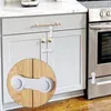 12 Stück Kindersicherung Schrank, Weiß Schranksicherung Produktbild-Vorschau 2