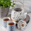 Kubek Clayre & Eef 100 ml Blue Porcelain Leaves Podgląd zdjęcia produktu 2