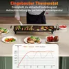 COSTWAY grill elektryczny 70 cm, nieprzywierający grill Podgląd zdjęcia produktu 5