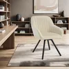 Otočné kreslo Snug čalúnené, zamatový vzhľad 58 x 58 x 82 Náhľad obrázku produktu 9