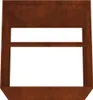 vidaXL Fioriera 80x80x80 cm in acciaio corten Anteprima dell’immagine prodotto 4