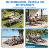 Arvioo 2x Sonnenliege Klappbar, Liegestuhl mit Produktbild-Vorschau 9