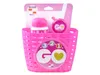 Rosa Set: Korb, Glocke, Wasserflasche GO SP0617 Produktbild-Vorschau 5