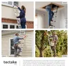 tectake® Aluminium Teleskopleiter 3,85 m, 13 Sprossen Produktbild-Vorschau 6