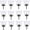 Teelichthalter Stecker Glas Windlicht Ø6,5cm H 4,5cm + Produktbild-Vorschau 1