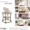 Table d’appoint Saint Louis 55x56cm - Bois clair Voir les images du produit 7