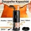 Elektrische Salz- und Pfeffermühle 2in1 Doppelkammer 800mAh Produktbild-Vorschau 3