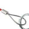 Wohnwagen Anhänger Abreißseil Rot 100 cm mit Karabiner und Produktbild-Vorschau 7